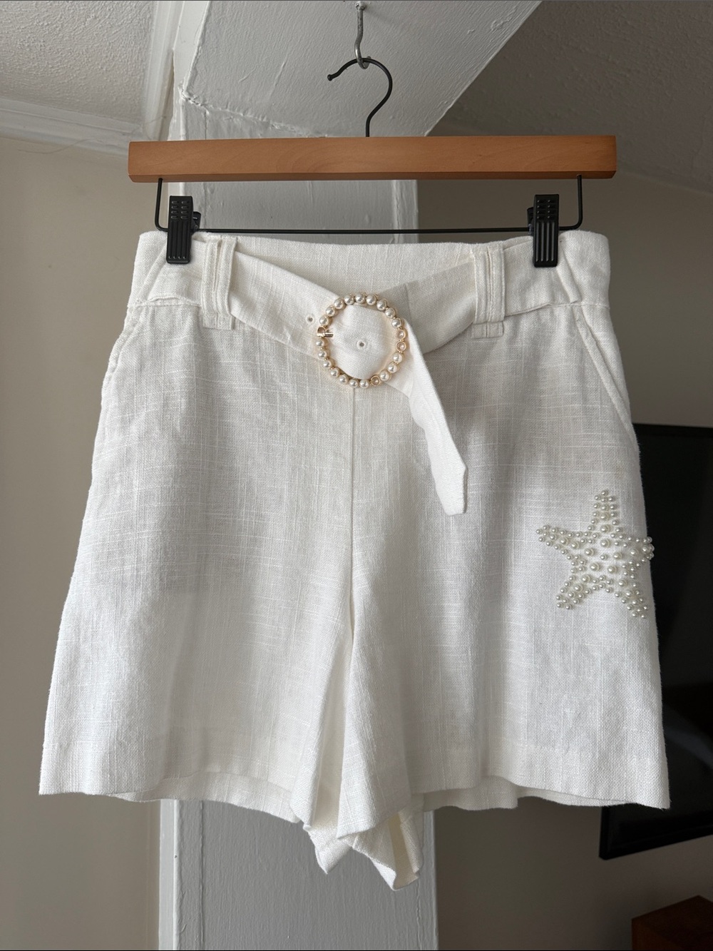 C&C California XS linen shorts